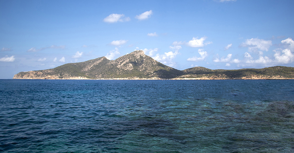 Dragonera des de moll de sant Elm (Andratx)