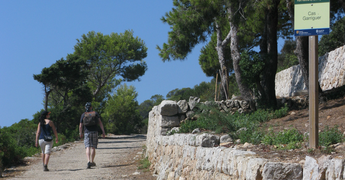 Camino al faro de Llebeig