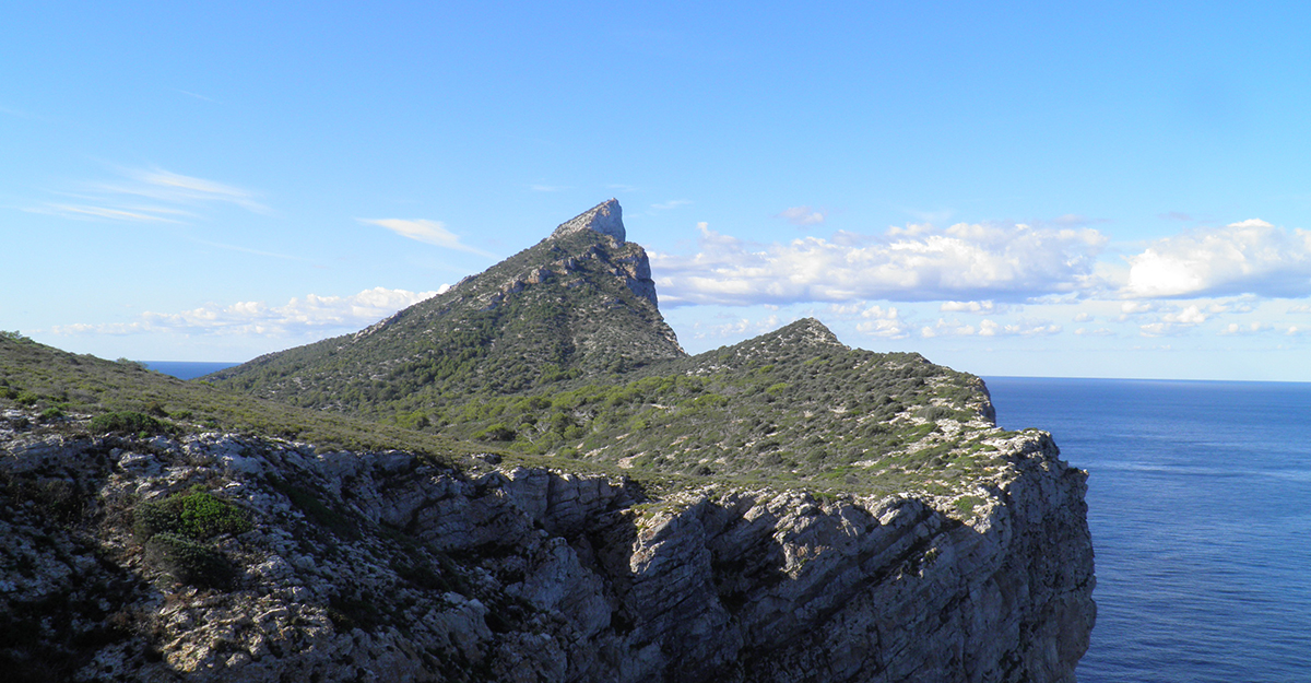 Vistas de la cima de na Pòpia