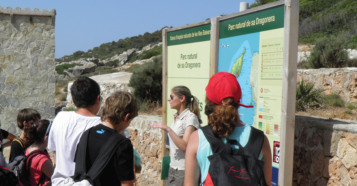 Visites guiades al parc